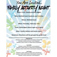 Winfield Scott Family Activity Night