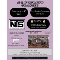 A & W Spring Classic Open Ladies Breakaway Roping