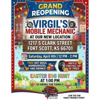 Virgil's Mobile Mechanic - Grand Reopening in New Location, 1217 S. Clark St.
