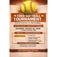 Co-ed Slowpitch Softball Tournament by Care to Share Cancer Support Group
