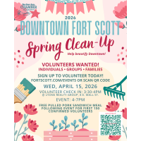 2026 Downtown Spring Clean-Up