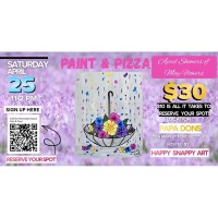 Paint & Pizza at Papa Don's Pizza