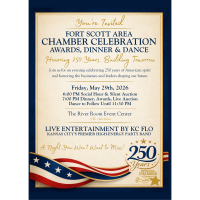 Chamber Annual Celebration ~ Honoring 250 Years. Building Tomorrow.