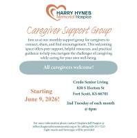 Harry Hynes Memorial Hospice Caregiver Support Group