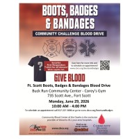 Boots, Badges, & Bandages Blood Drive by FS First Respsonders
