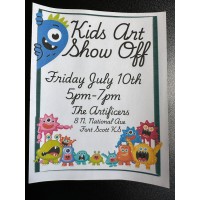 Kids Camp Artist Reception at The Artificers