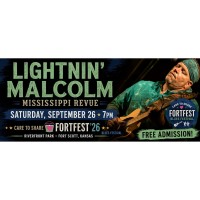 FortFest 26 - Blues Festival in Riverfront Park feat Lightnin' Malcolm