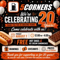5 Corners Mini Mart 20th Anniversary Celebration