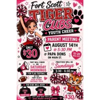 Tiger Cubs Youth Cheer Parent Meeting