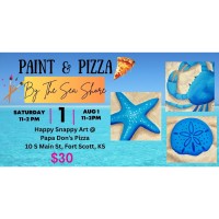 Paint & Pizza by the Sea Shore @ Papa Don's Pizza