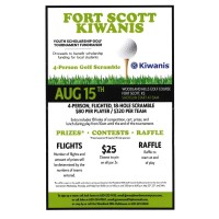 Fort Scott Kiwanis Golf Tournament