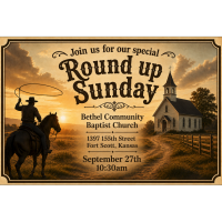 Bethel Church Round Up Event