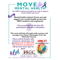 Move for Mental Health at FSCC
