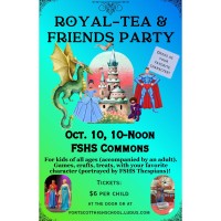Royal-Tea Friends Party by FSHS Thespians