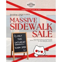 MASSIVE SIDEWALK SALE - BIDS & DIBS