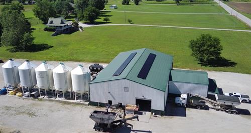 Commercial solar system in Chanute, KS
