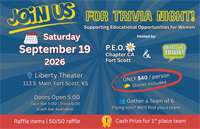 P.E.O. Trivia Night