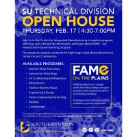 SU Technical Division Open House 
