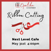 Next Level Cafe Ribbon Cutting 