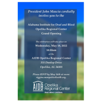 Alabama Institute for Deaf and Blind - Opelika Regional Center Grand Opening