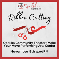 Opelika Community Theater & Make Your Move Performing Arts Center Ribbon Cutting