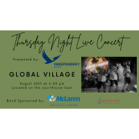 Thursday Night Live Courthouse Concert - August 24, 2023