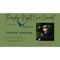 **Thursday Night Live Courthouse Concert- 6/13/24