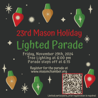 **23rd Mason Holiday Lighted Parade 2024