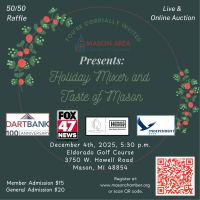 *MACC Holiday Mixer & Taste of Mason 2025
