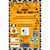 **Doggie Trick-or-Treat 2025