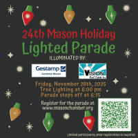 **24th Mason Holiday Lighted Parade 2025