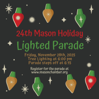 **24th Mason Holiday Lighted Parade 2025