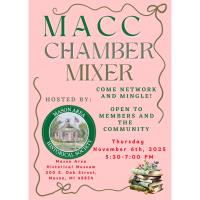*MACC Chamber Mixer 11/6/2025