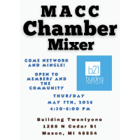 *MACC Chamber Mixer 5/7/2026