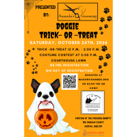 *Doggie Trick-or-Treat 2026