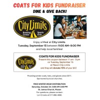 Mason Coats For Kids City Limits Fundraiser