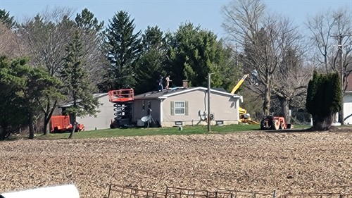 Equipment on jobsite