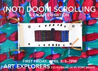 First Friday Open Studio: (Not) Doom Scrolling, April 3