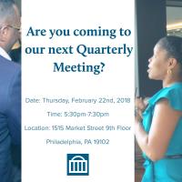 Quarterly Membership Meeting
