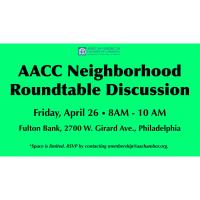 AACC Neighborhood Roundtable Discussion
