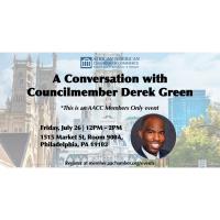 A Conversation with Councilmember Derek Green