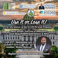 Use It or Lose It!: An Info Session on the $225M PA Grant Programs