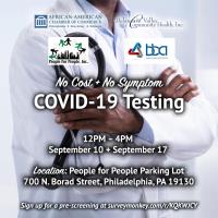 No Cost + No Symptom COVID-19 Testing