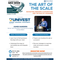 Univest Bank: The Art of the Scale through M&A and Sale of a Business