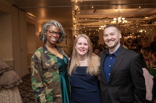 Honorees Cpt. N. Strickland & Cpt. K. Kirkman 