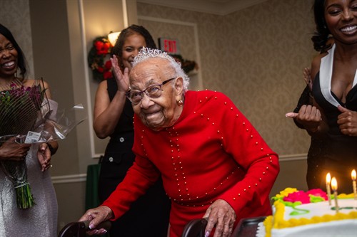 Celebrating our Beautiful Military Spouse E. Brown's 103rd Birthday!!