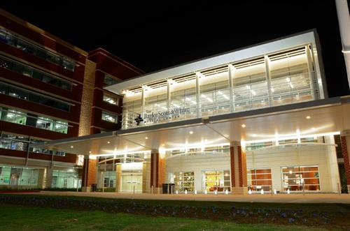 Baylor Scott & White Medical Center - Waxahachie main entrance