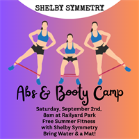 Abs & Booty Camp at Railyard Park by Shelby Symmetry