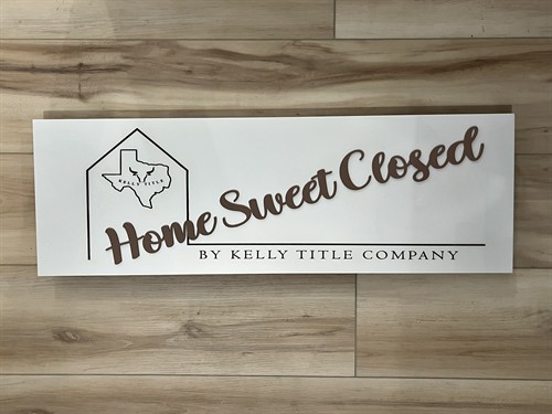Custom signage that celebrates successful transactions, reinforces brand presence, and leaves clients remembering your business long after the deal is done.