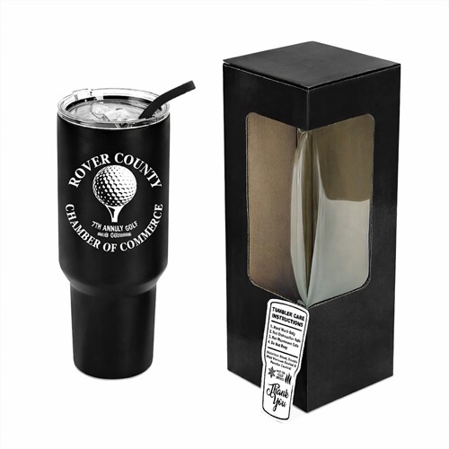 A branded tumbler that keeps your business visible daily, reinforcing relationships, appreciation, and professionalism long after chamber events, meetings, and community gatherings with lasting impact.